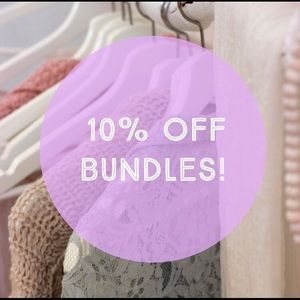 Buy 2+ from my closet and I’ll give you a discount